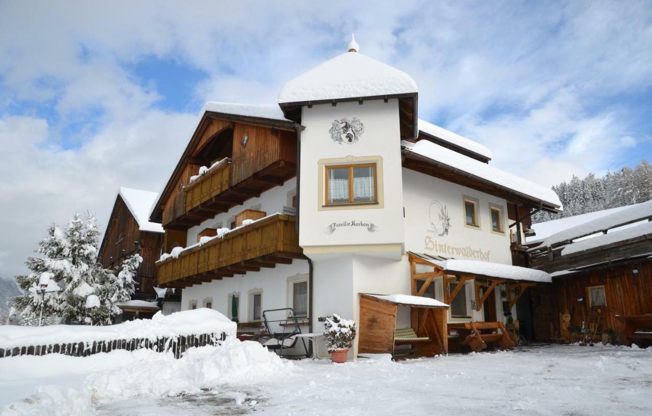 Zimmer - Hinterwalderhof Bed & Breakfast Rio di Pusteria Bagian luar foto